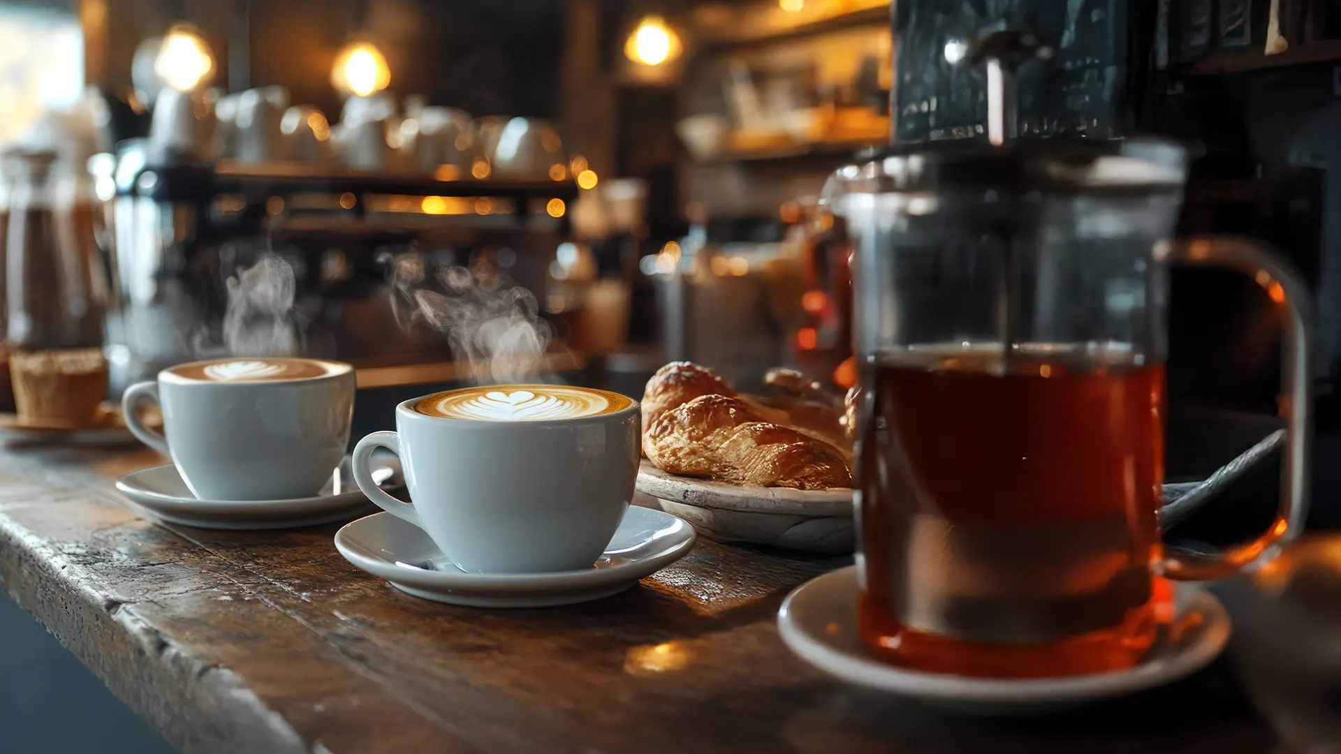Frisch zubereiteter Kaffee